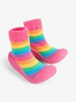 Jojo Maman Bebe JoJo Maman Bébé Rainbow Indoor Outdoor Slipper Socks