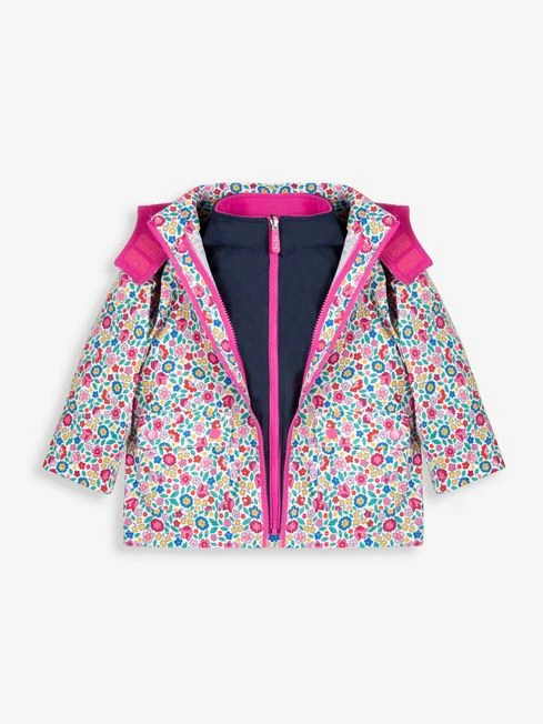 Jojo Maman Bebe JoJo Maman Bébé Meadow 4-in-1 Waterproof Polarfleece Jacket 3 Jojo Maman Bebe JoJo Maman Bébé Meadow 4-in-1 Waterproof Polarfleece Jacket