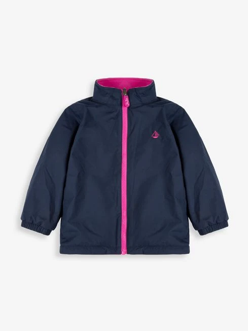 Jojo Maman Bebe JoJo Maman Bébé Meadow 4-in-1 Waterproof Polarfleece Jacket 5 Jojo Maman Bebe JoJo Maman Bébé Meadow 4-in-1 Waterproof Polarfleece Jacket - Image 3