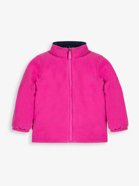 Jojo Maman Bebe JoJo Maman Bébé Meadow 4-in-1 Waterproof Polarfleece Jacket 6 Jojo Maman Bebe JoJo Maman Bébé Meadow 4-in-1 Waterproof Polarfleece Jacket - Image 4