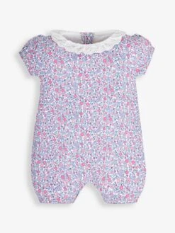 Jojo Maman Bebe JoJo Maman Bébé Pastel 2-Pack Ditsy Rompers -Jojo Maman Bebe 905725s2