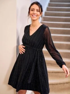 Jojo Maman Bebe JoJo Maman Bébé Black Sparkle Mini Dress 11 Jojo Maman Bebe JoJo Maman Bébé Black Sparkle Mini Dress -Jojo Maman Bebe 931142s5