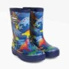 Jojo Maman Bebe JoJo Maman Bébé Dinosaur Patterned Children's Wellies -Jojo Maman Bebe 933366s