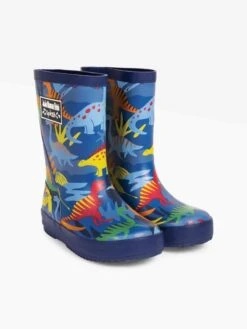 Jojo Maman Bebe JoJo Maman Bébé Dinosaur Patterned Children's Wellies