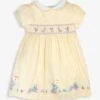 Jojo Maman Bebe JoJo Maman Bébé Yellow Bunny Appliqué Smocked Dress -Jojo Maman Bebe 938996s