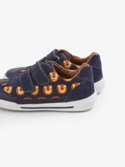 Start-Rite Navy Start-Rite Lion First Steps Trainer Shoes -Jojo Maman Bebe 939183s3