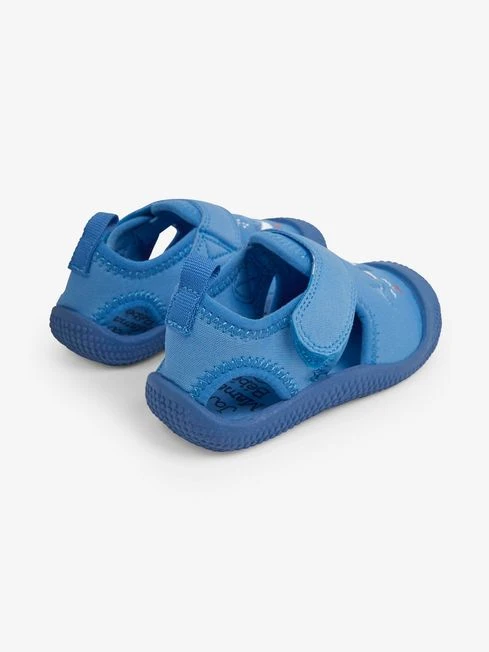 Jojo Maman Bebe JoJo Maman Bébé Blue Whale Embroidered Beach Sandals 4 Jojo Maman Bebe JoJo Maman Bébé Blue Whale Embroidered Beach Sandals - Image 2