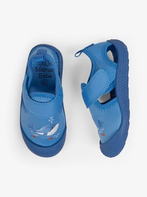 Jojo Maman Bebe JoJo Maman Bébé Blue Whale Embroidered Beach Sandals 5 Jojo Maman Bebe JoJo Maman Bébé Blue Whale Embroidered Beach Sandals - Image 3