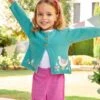 Jojo Maman Bebe JoJo Maman Bébé Duck Egg Blue Duck Cardigan -Jojo Maman Bebe 966285s