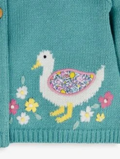 Jojo Maman Bebe JoJo Maman Bébé Duck Egg Blue Duck Cardigan 10 Jojo Maman Bebe JoJo Maman Bébé Duck Egg Blue Duck Cardigan -Jojo Maman Bebe 966285s4