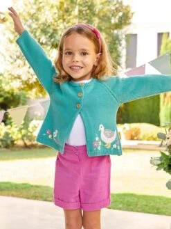 Jojo Maman Bebe JoJo Maman Bébé Duck Egg Blue Duck Cardigan 11 Jojo Maman Bebe JoJo Maman Bébé Duck Egg Blue Duck Cardigan -Jojo Maman Bebe 966285s5