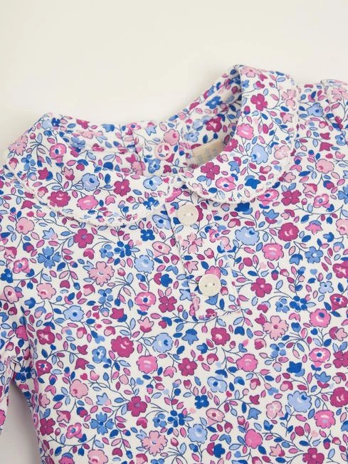 Jojo Maman Bebe JoJo Maman Bébé Periwinkle Ditsy Peter Pan Body 5 Jojo Maman Bebe JoJo Maman Bébé Periwinkle Ditsy Peter Pan Body - Image 3