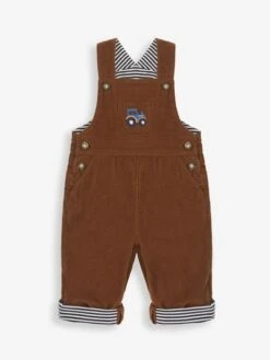 Jojo Maman Bebe JoJo Maman Bébé Brown Caramel Tractor Embroidered Pocket Cord Dungarees 8 Jojo Maman Bebe JoJo Maman Bébé Brown Caramel Tractor Embroidered Pocket Cord Dungarees -Jojo Maman Bebe 9BZ046s3