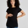 Jojo Maman Bebe JoJo Maman Bébé Black Boyfriend Cotton Maternity T-Shirt -Jojo Maman Bebe C01804s