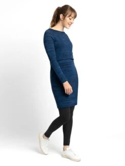 Jojo Maman Bebe JoJo Maman Bébé Navy Marl Nursing Dress -Jojo Maman Bebe C05129s3