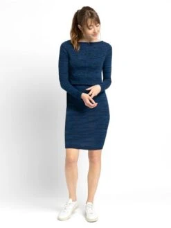 Jojo Maman Bebe JoJo Maman Bébé Navy Marl Nursing Dress -Jojo Maman Bebe C05129s4