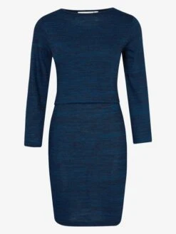 Jojo Maman Bebe JoJo Maman Bébé Navy Marl Nursing Dress -Jojo Maman Bebe C05129s8