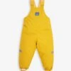 Jojo Maman Bebe JoJo Maman Bébé Mustard Girls Pack-Away Waterproof Dungarees 2 Jojo Maman Bebe JoJo Maman Bébé Mustard Girls Pack-Away Waterproof Dungarees -Jojo Maman Bebe C05728s