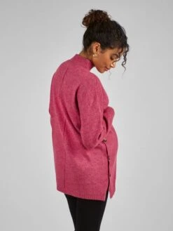 Jojo Maman Bebe JoJo Maman Bébé Pink Turtle Neck Maternity & Nursing Jumper -Jojo Maman Bebe C06722s2