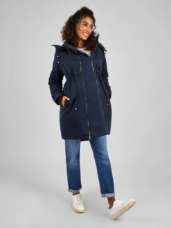 Jojo Maman Bebe 20 Jojo Maman Bebe JoJo Maman Bébé Navy 2-in-1 Padded Maternity Parka