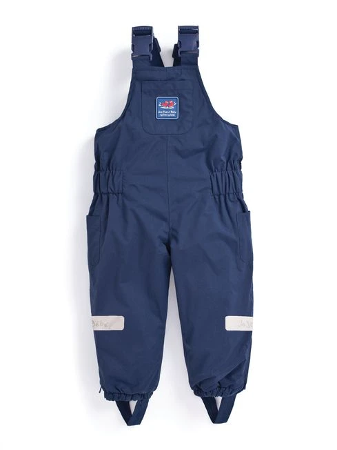 Jojo Maman Bebe JoJo Maman Bébé Navy Waterpoof Fleece Lined Dungarees 7 Jojo Maman Bebe JoJo Maman Bébé Navy Waterpoof Fleece Lined Dungarees - Image 5
