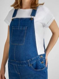 Jojo Maman Bebe Jojo Maman Bébé Mid Wash Boyfriend Dungarees -Jojo Maman Bebe C15553s5