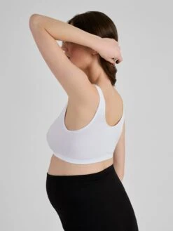 Jojo Maman Bebe JoJo Maman Bébé White 2-Pack Maternity & Nursing Sleep Bras -Jojo Maman Bebe C18211s3