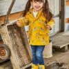Jojo Maman Bebe JoJo Maman Bébé Mustard Cosy Lined Ankle Wellies -Jojo Maman Bebe C21401s
