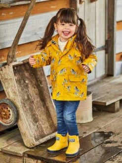Jojo Maman Bebe JoJo Maman Bébé Mustard Cosy Lined Ankle Wellies