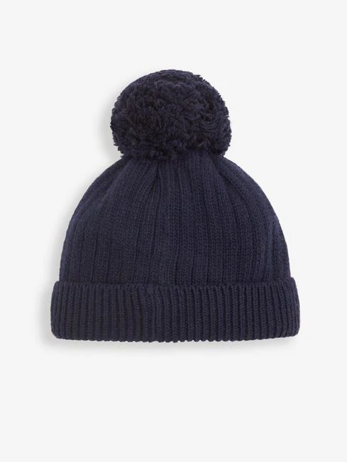 Jojo Maman Bebe JoJo Maman Bébé Navy Kids' Cosy Rib Hat 3 Jojo Maman Bebe JoJo Maman Bébé Navy Kids' Cosy Rib Hat
