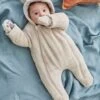 Jojo Maman Bebe JoJo Maman Bébé Mocha Bear Cosy Pramsuit 1 Jojo Maman Bebe JoJo Maman Bébé Mocha Bear Cosy Pramsuit -Jojo Maman Bebe C22491s