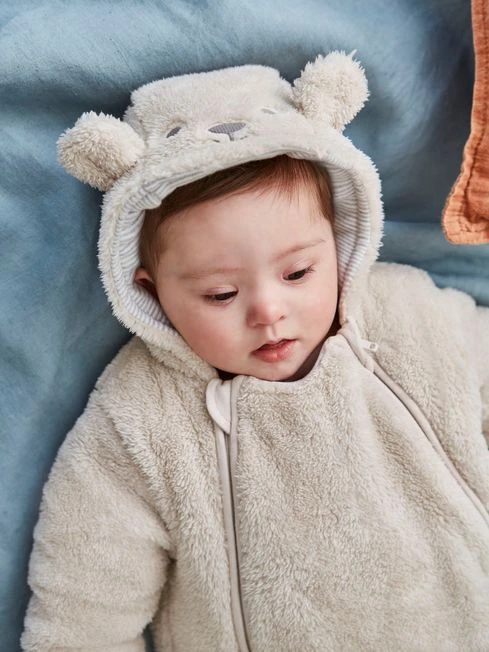 Jojo Maman Bebe JoJo Maman Bébé Mocha Bear Cosy Pramsuit 5 Jojo Maman Bebe JoJo Maman Bébé Mocha Bear Cosy Pramsuit - Image 3