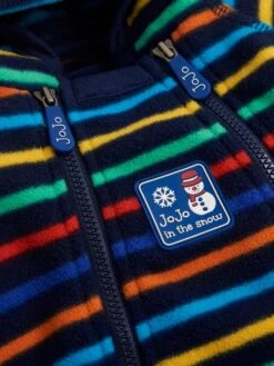 Jojo Maman Bebe JoJo Maman Bébé Rainbow Boys' Stegosaurus Cosy Polarfleece All-In-One 7 Jojo Maman Bebe JoJo Maman Bébé Rainbow Boys' Stegosaurus Cosy Polarfleece All-In-One -Jojo Maman Bebe C25437s3