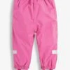 Jojo Maman Bebe JoJo Maman Bébé Fuchsia Kids' Pack-Away Waterproof Trousers -Jojo Maman Bebe C27730s