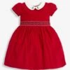 Jojo Maman Bebe JoJo Maman Bébé Red Smocked Cord Party Dress 1 Jojo Maman Bebe JoJo Maman Bébé Red Smocked Cord Party Dress -Jojo Maman Bebe C27804s