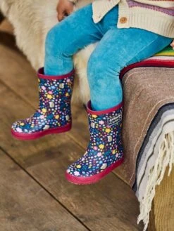 Jojo Maman Bebe JoJo Maman Bébé Woodland Patterned Wellies -Jojo Maman Bebe C31356s2