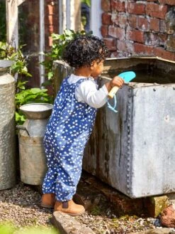 Jojo Maman Bebe JoJo Maman Bébé Denim 2-Piece Daisy Print Cord Dungarees & Top Set -Jojo Maman Bebe C35371s3