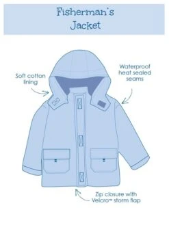 Jojo Maman Bebe JoJo Maman Bébé Navy Unicorn Cosy Waterproof Jacket 13 Jojo Maman Bebe JoJo Maman Bébé Navy Unicorn Cosy Waterproof Jacket -Jojo Maman Bebe C41818s7