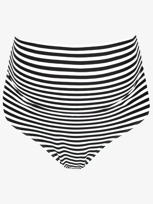 Jojo Maman Bebe JoJo Maman Bébé Black Stripe Maternity Tankini 7 Jojo Maman Bebe JoJo Maman Bébé Black Stripe Maternity Tankini - Image 5