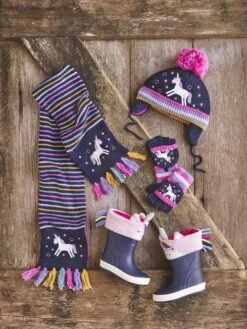 Jojo Maman Bebe JoJo Maman Bébé Navy Unicorn Embroidered Gloves 10 Jojo Maman Bebe JoJo Maman Bébé Navy Unicorn Embroidered Gloves -Jojo Maman Bebe C43948s4