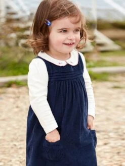 Jojo Maman Bebe JoJo Maman Bébé Cream Floral Embroidered Peter Pan Collar Top