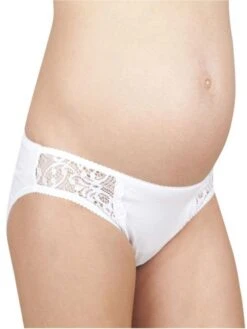 Jojo Maman Bebe JoJo Maman Bébé White 3-Pack Lace Trim Maternity Knickers -Jojo Maman Bebe C45301s4