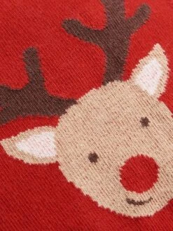 Jojo Maman Bebe JoJo Maman Bébé Red Reindeer Stripe Baby Leggings -Jojo Maman Bebe C45313s5