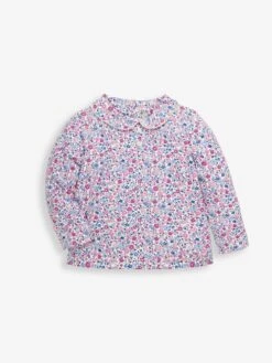 Jojo Maman Bebe JoJo Maman Bébé Periwinkle Ditsy Peter Pan Top