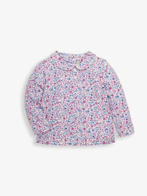 Jojo Maman Bebe JoJo Maman Bébé Periwinkle Ditsy Peter Pan Top 3 Jojo Maman Bebe JoJo Maman Bébé Periwinkle Ditsy Peter Pan Top