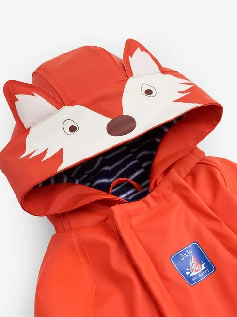 Jojo Maman Bebe JoJo Maman Bébé Rust Fox Cosy Waterproof All-In-One 4 Jojo Maman Bebe JoJo Maman Bébé Rust Fox Cosy Waterproof All-In-One - Image 2