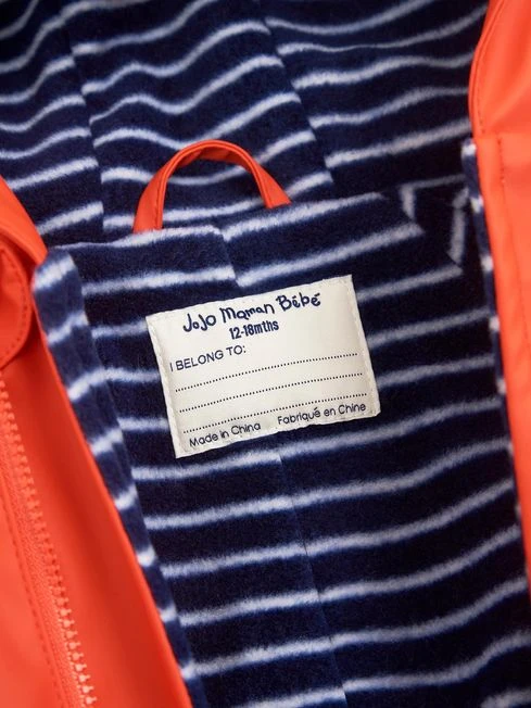 Jojo Maman Bebe JoJo Maman Bébé Rust Fox Cosy Waterproof All-In-One 5 Jojo Maman Bebe JoJo Maman Bébé Rust Fox Cosy Waterproof All-In-One - Image 3