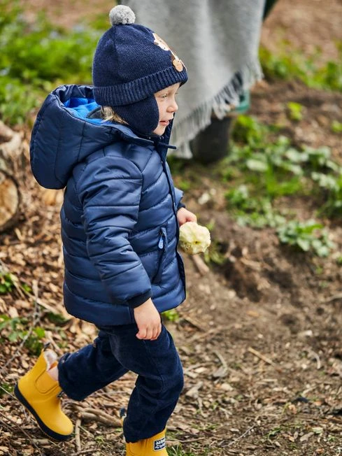 Jojo Maman Bebe JoJo Maman Bébé Navy Cosy Puffer Jacket 5 Jojo Maman Bebe JoJo Maman Bébé Navy Cosy Puffer Jacket - Image 3