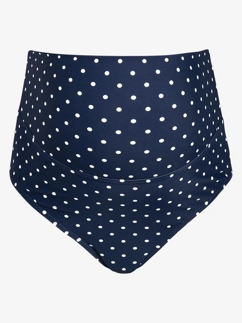 Jojo Maman Bebe JoJo Maman Bébé Navy Spot Maternity Tankini 7 Jojo Maman Bebe JoJo Maman Bébé Navy Spot Maternity Tankini - Image 5