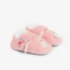 Jojo Maman Bebe JoJo Maman Bébé Pink Bunny Easy On Slippers -Jojo Maman Bebe C52528s